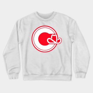 Calgary Flag Decal Crewneck Sweatshirt